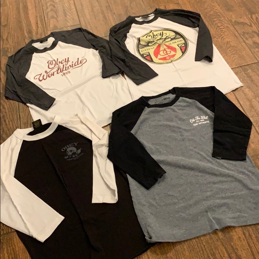 Obey and 1 vans shirt